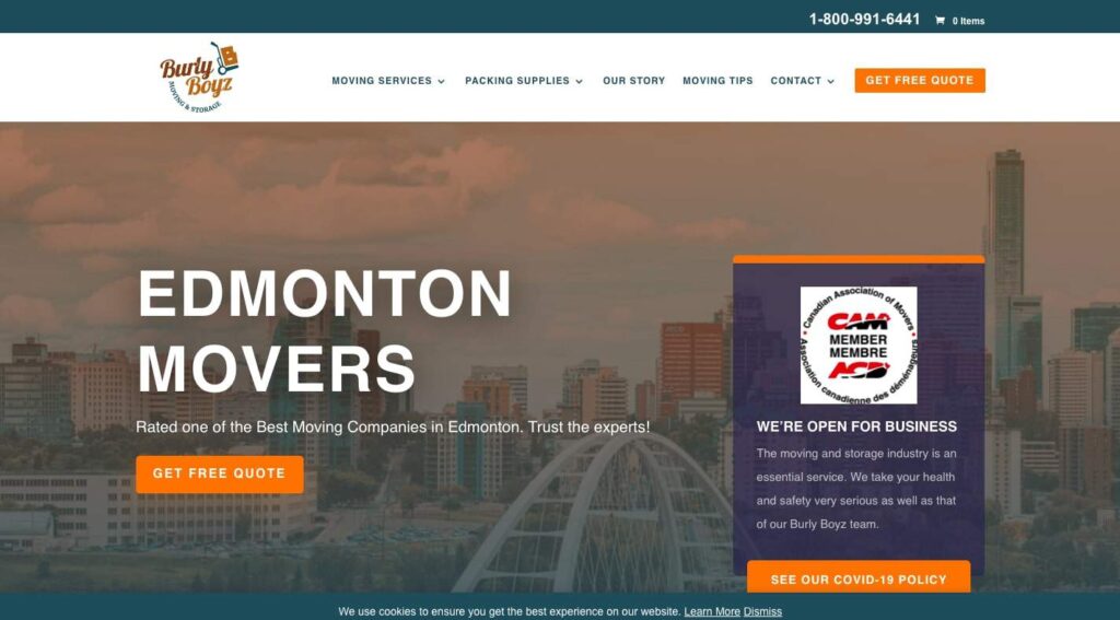 Burly Boyz Moving & Storage's Homepage