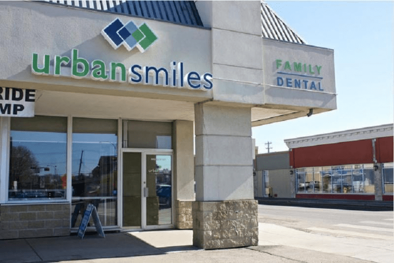 Urban Smiles Family Dental's Clinic Front