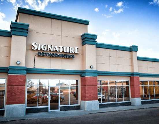 Signature Orthodontics' Shop Front