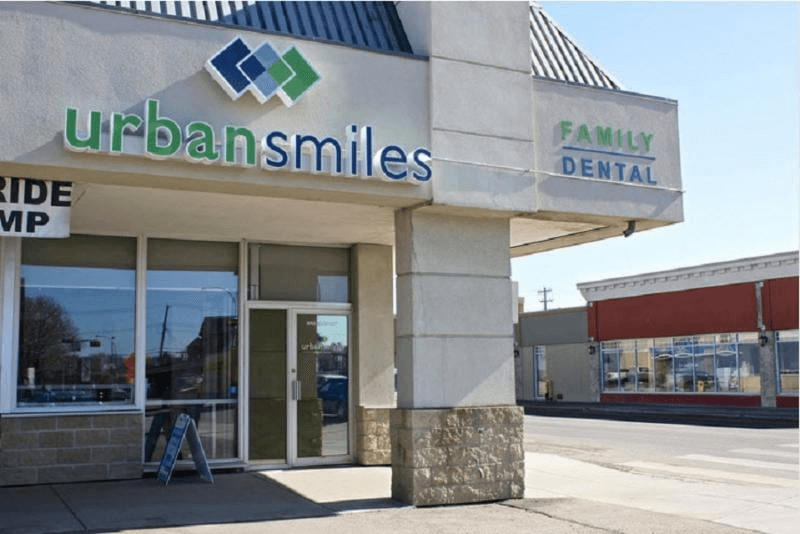 Urban Smiles Family Dental's Shop Front