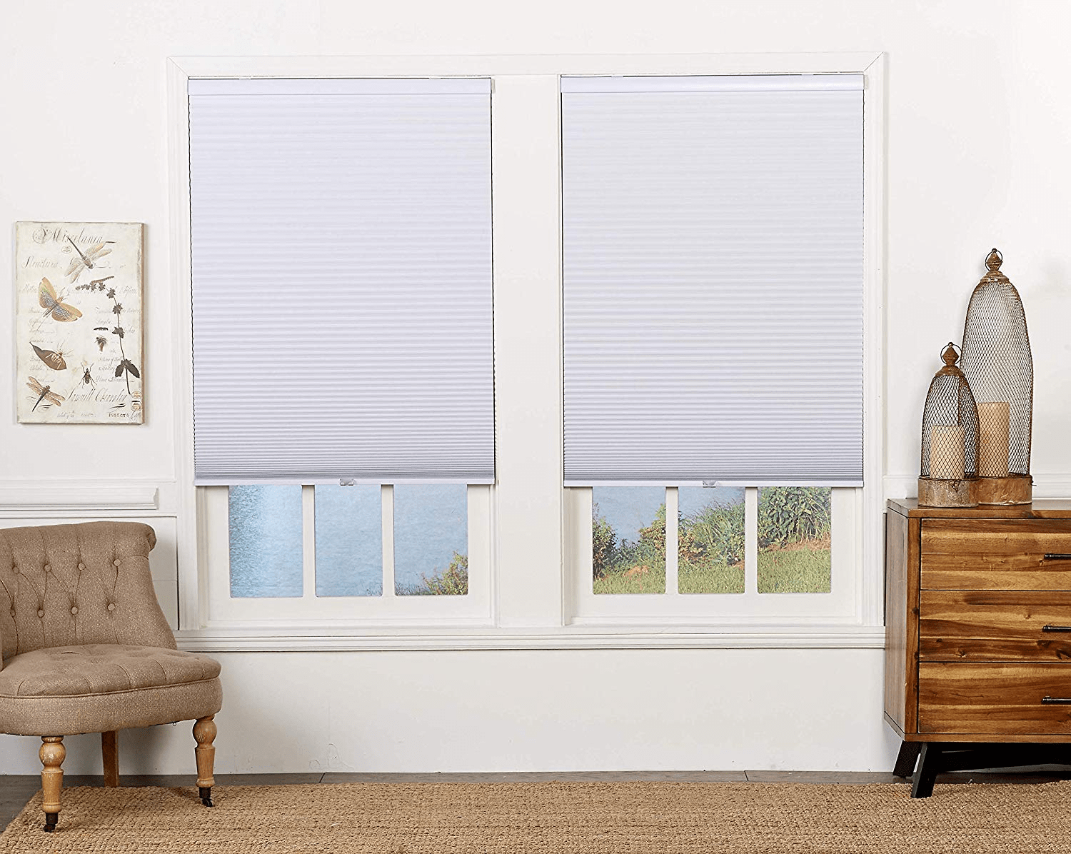 DEZ Furnishings Cordless Blackout Cellular Shade