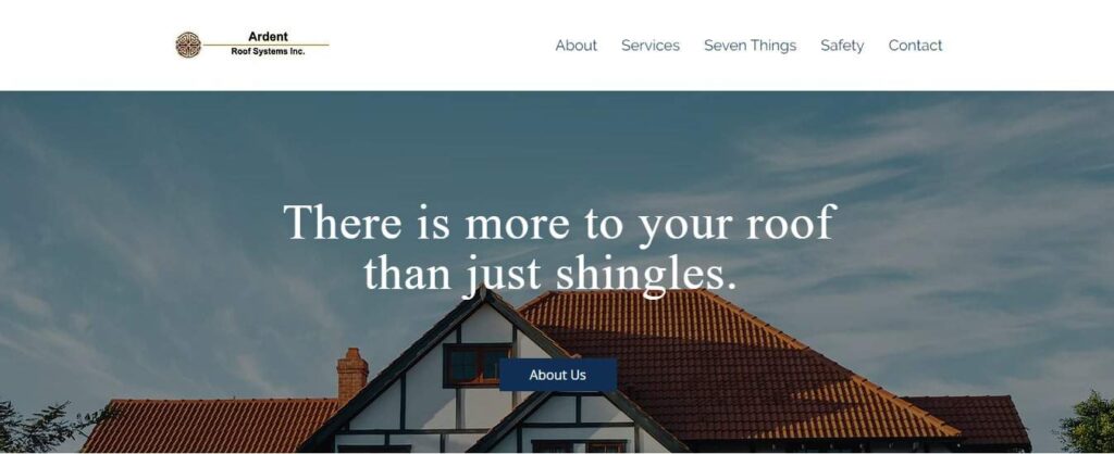 Ardent Roof Systems' Homepage