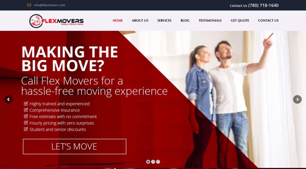 Flex Movers' Homepage