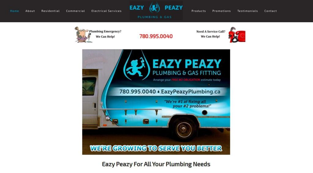 Eazy Peazy Plumbing's Homepage
