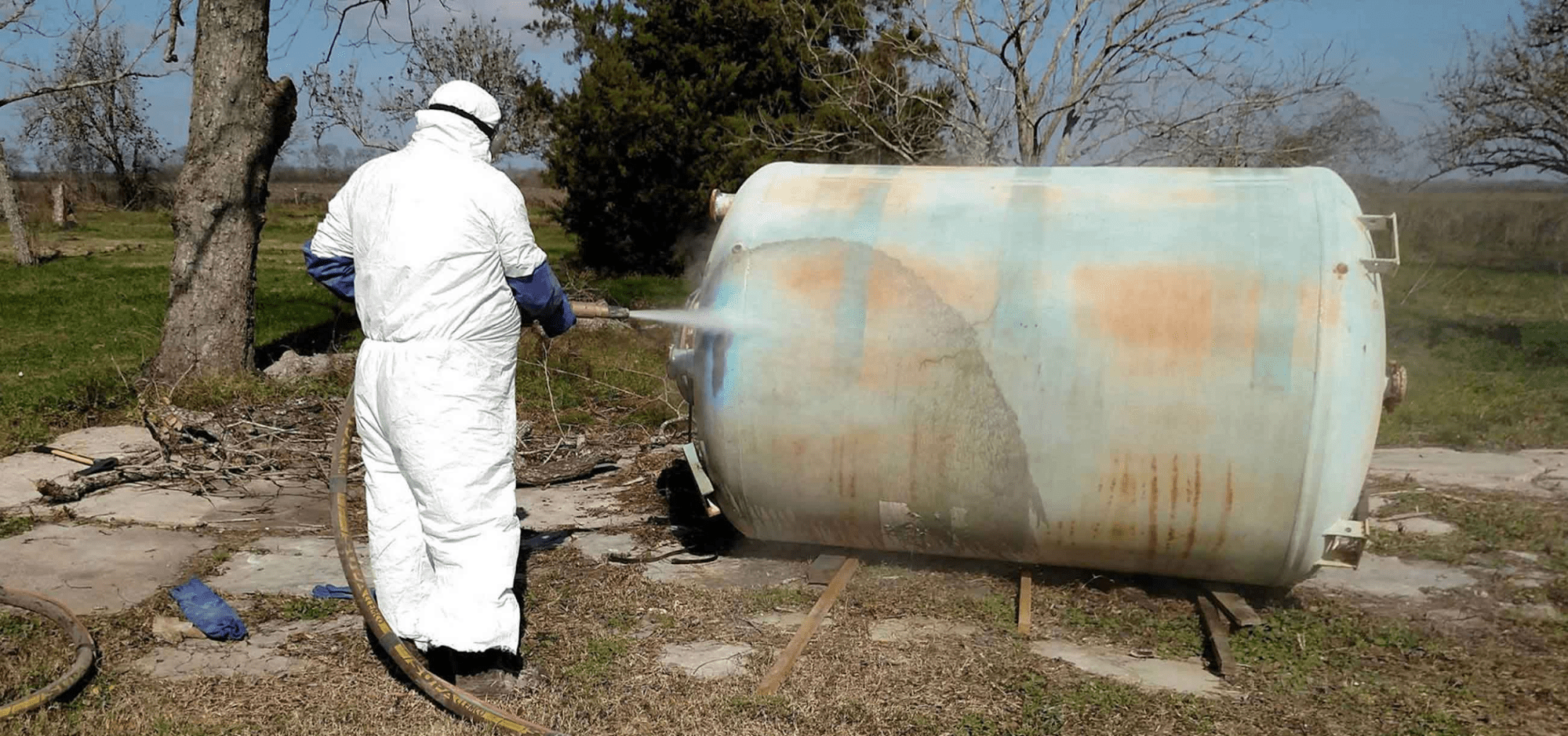 Vapour Blasters' Sandblasting