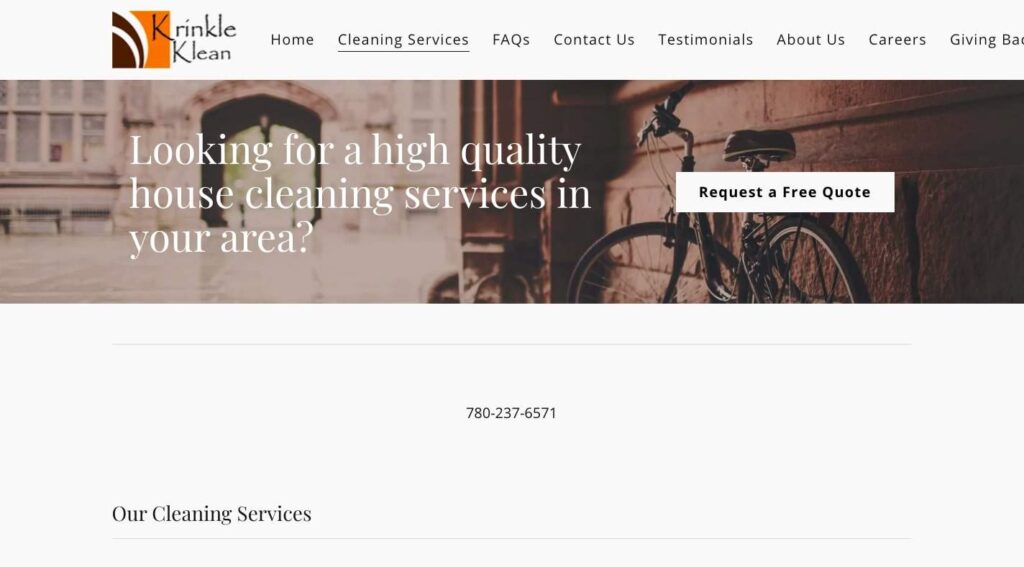 Krinkle Klean's Homepage