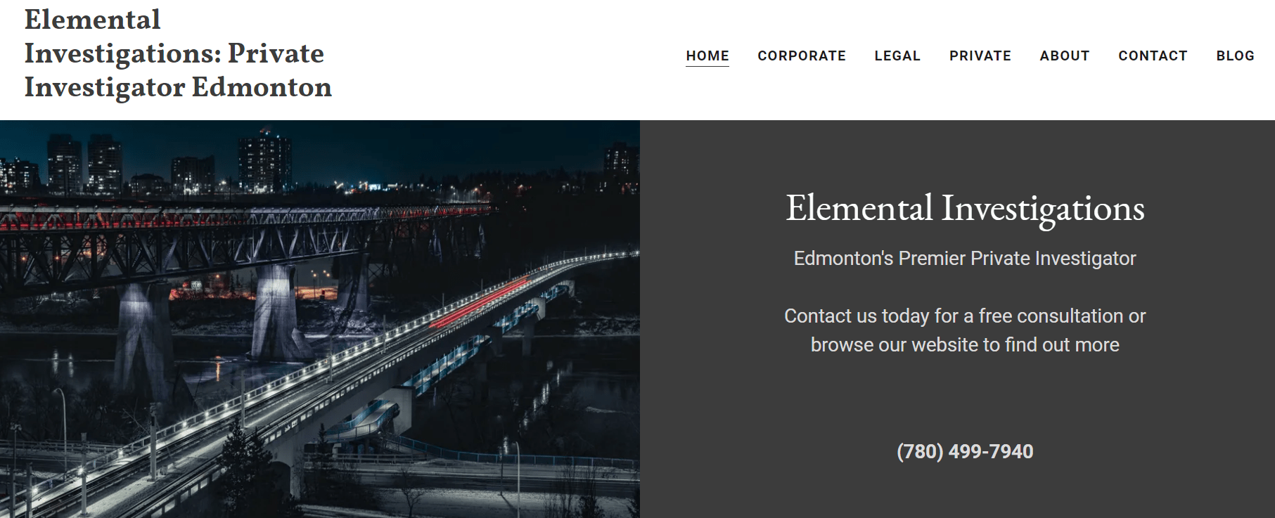 Elemental Investigations' Homepage