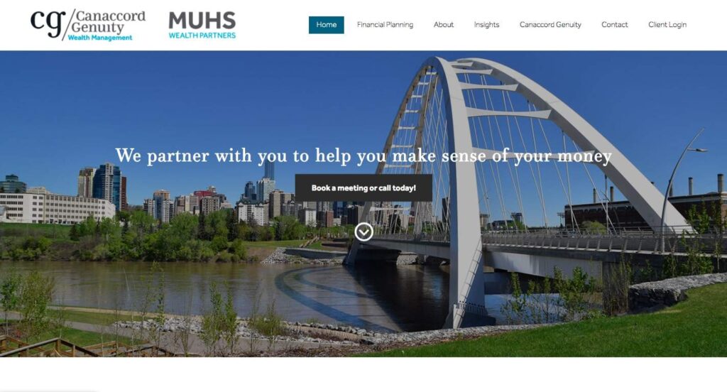 Markus Muhs of Muhs Wealth Partners' Homepage