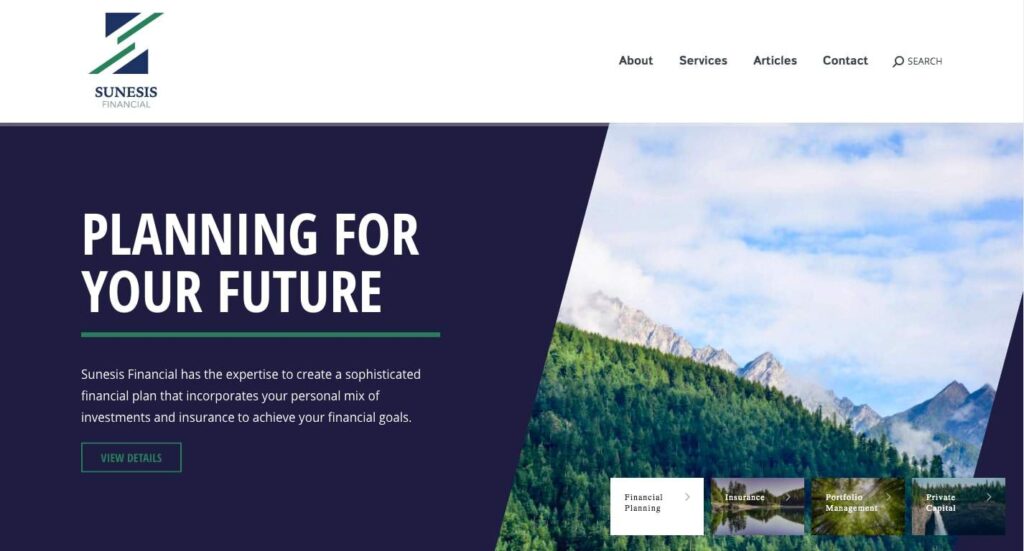 Matthew Hammond of Sunesis Financial's Homepage
