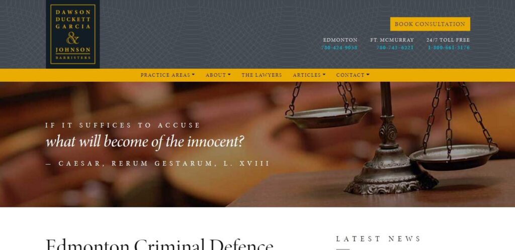 DDSG Criminal Law's Homepage
