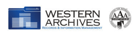 Western Archives' Logo