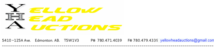 Yellowhead Auctions' Logo
