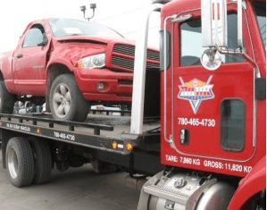 All West Auto Parts' Truck