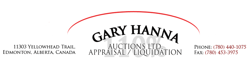 Gary Hanna Auctions' Logo