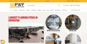 PWF Floors & Decor Homepage