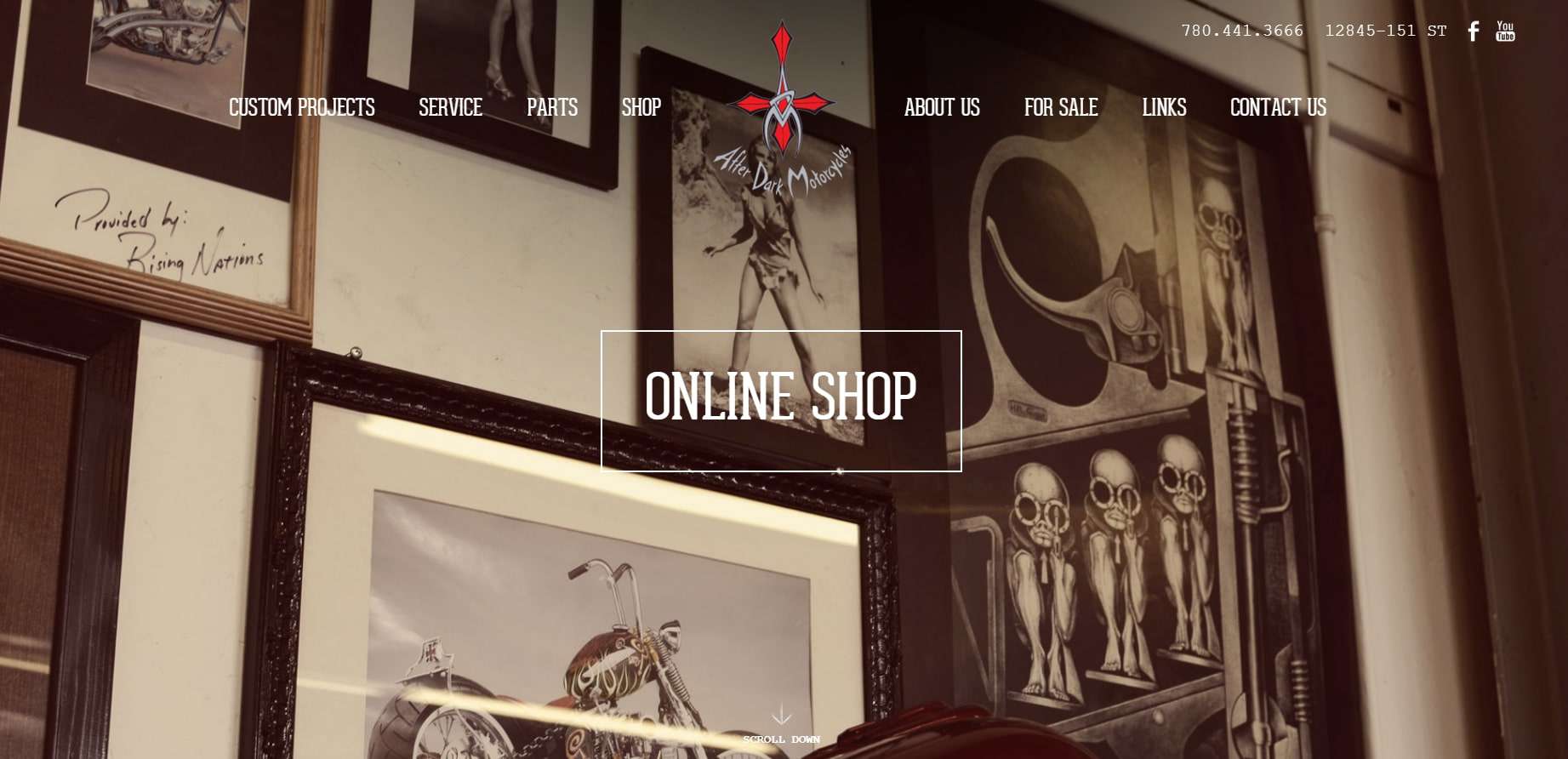 After Dark Motorcycles Inc's Homepage