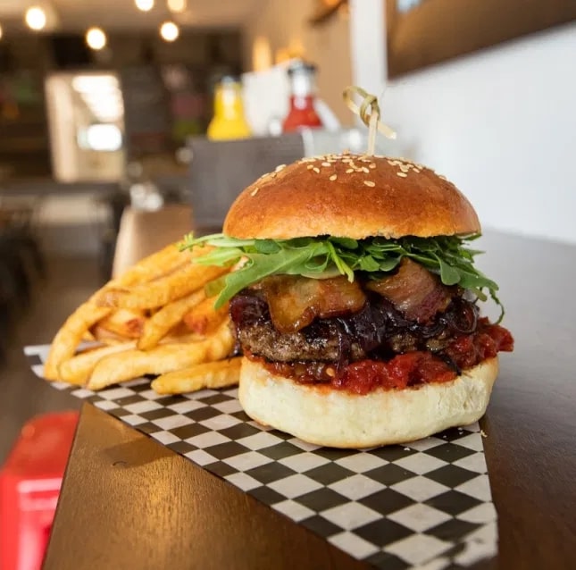 Woodshed Burgers' Burgers
