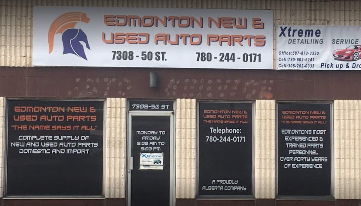 Edmonton New and Used Auto Parts' Logo