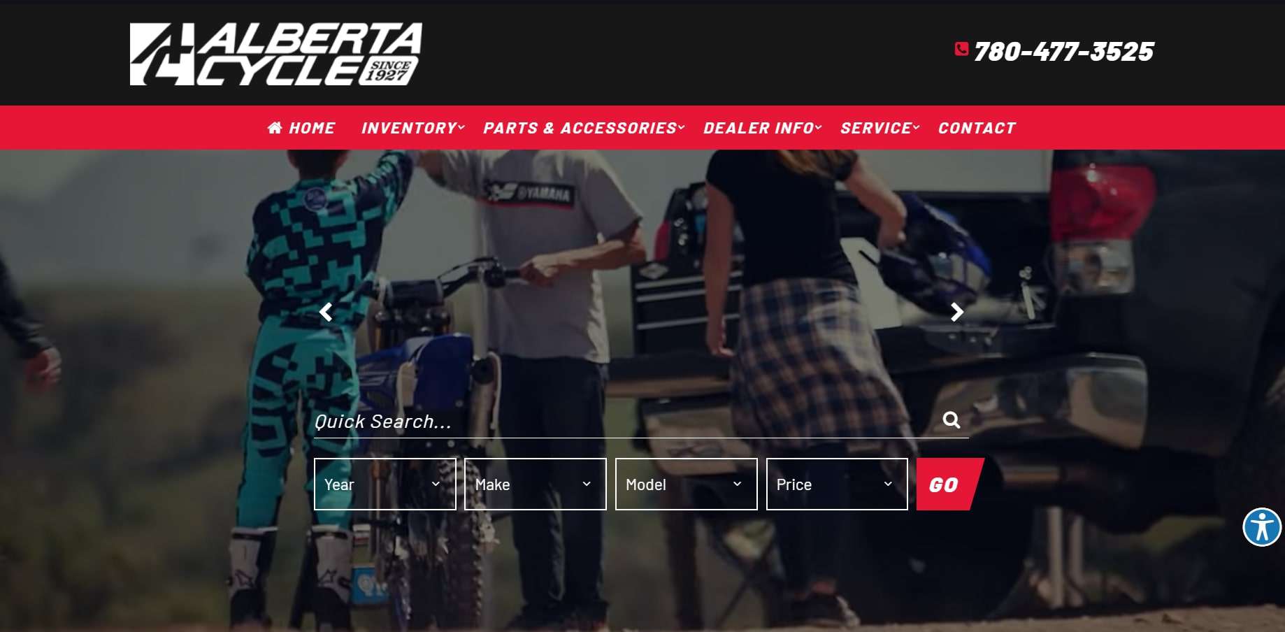 Alberta Cycle Motorsports' Homepage
