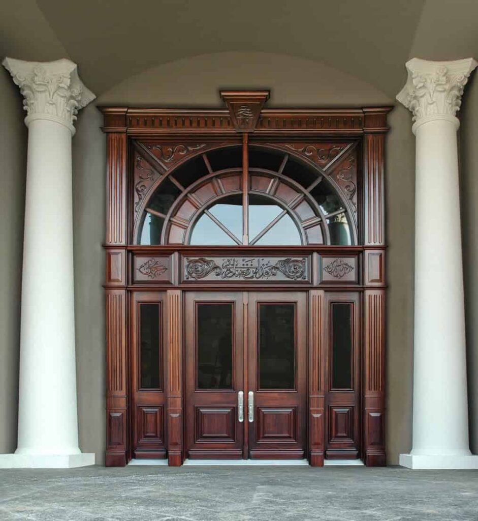 First Impression Wood Masters' Front Door