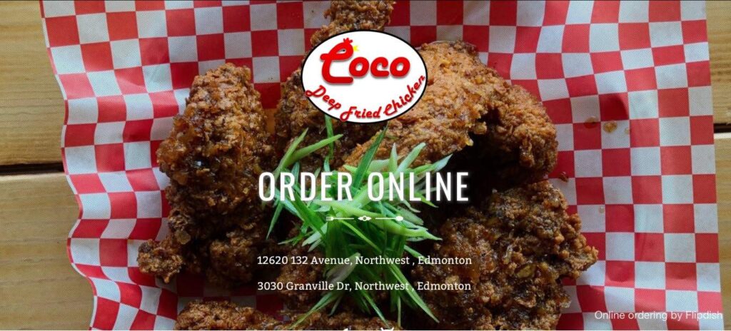 Coco Deep Fried Chicken's Homepage