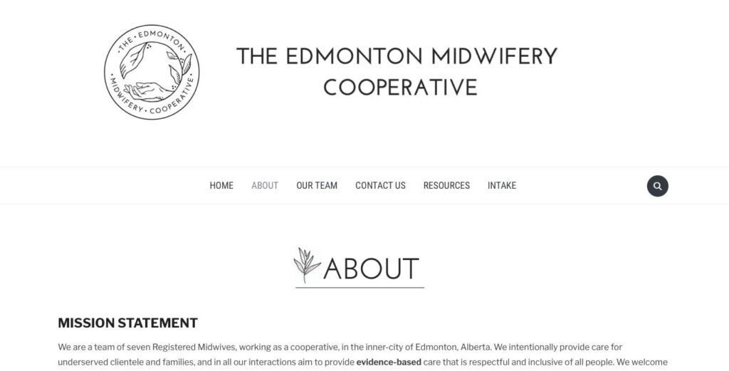 Edmonton Midwifery Cooperative's Homepage