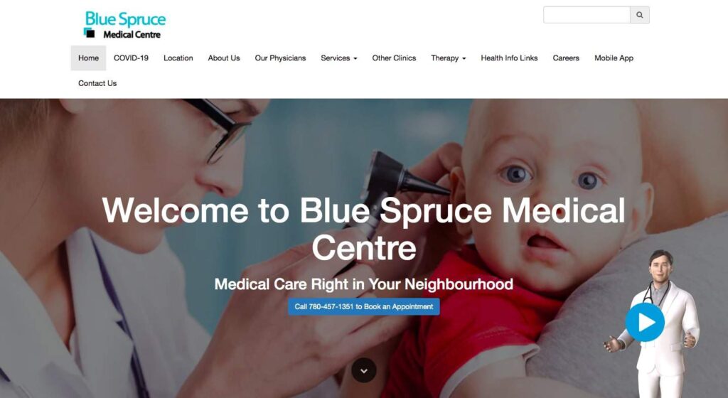 Blue Spruce Medical Center's Homepage