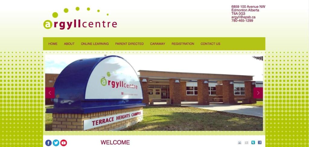 Argyll Centre's Homepage