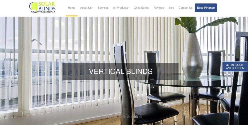 Solar Blinds' Homepage