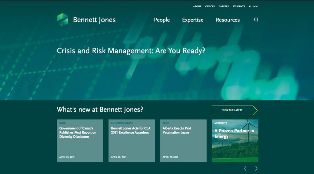 Bennet Jones' Homepage