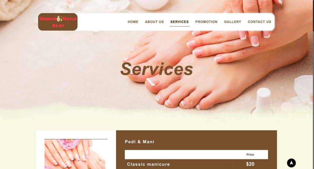 Urban Nails 82st's Homepage