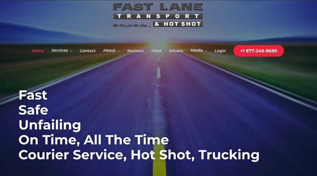 Fast Lane Transport & Hot Shot's Homepage