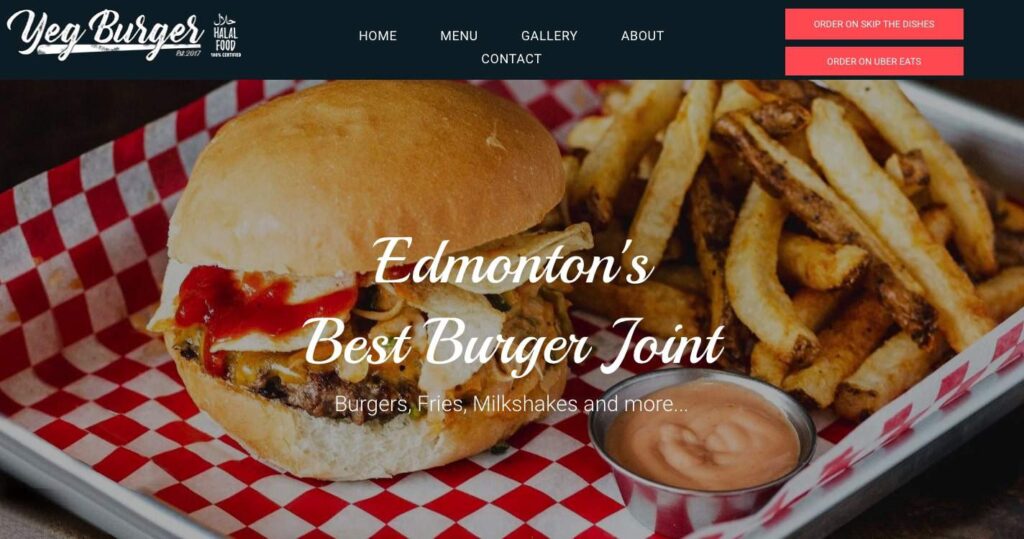 Yeg Burger's Homepage
