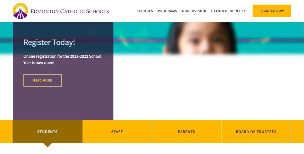 Edmonton Catholic Schools' Homepage