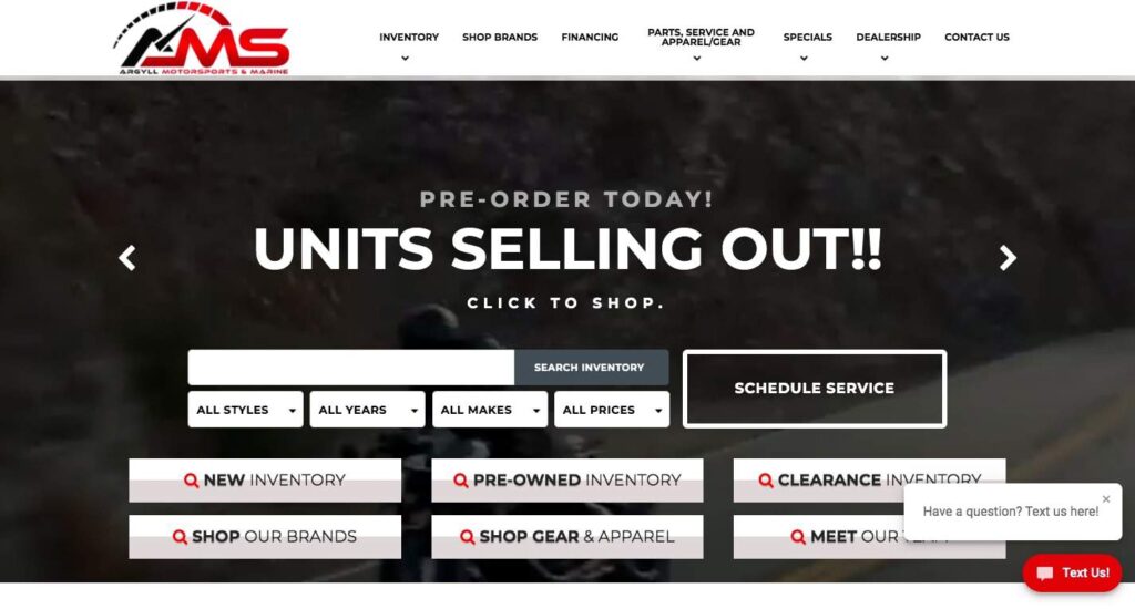 Argyll Motor Sports & Marine's Homepage