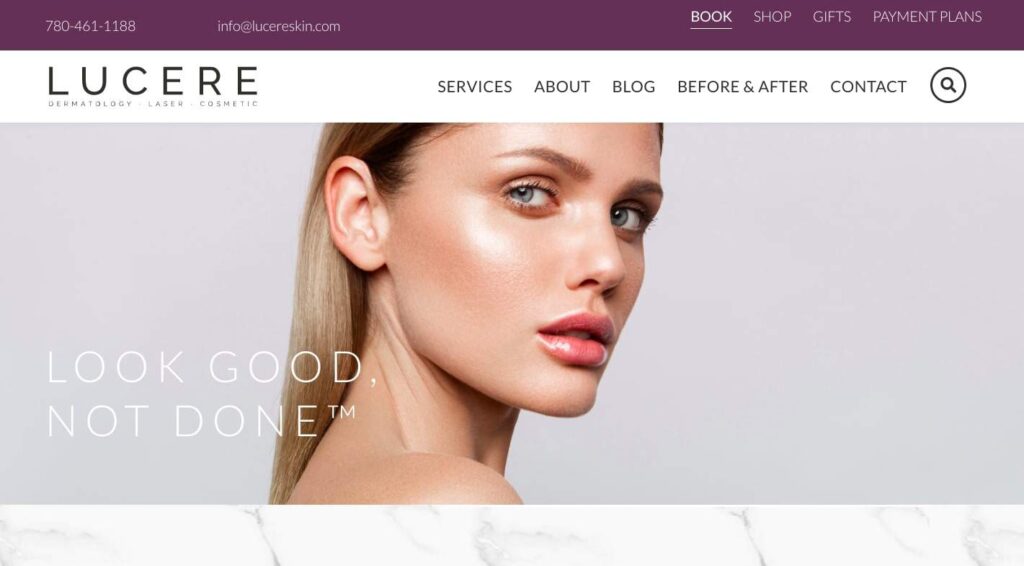 Lucere Dermatology's Homepage