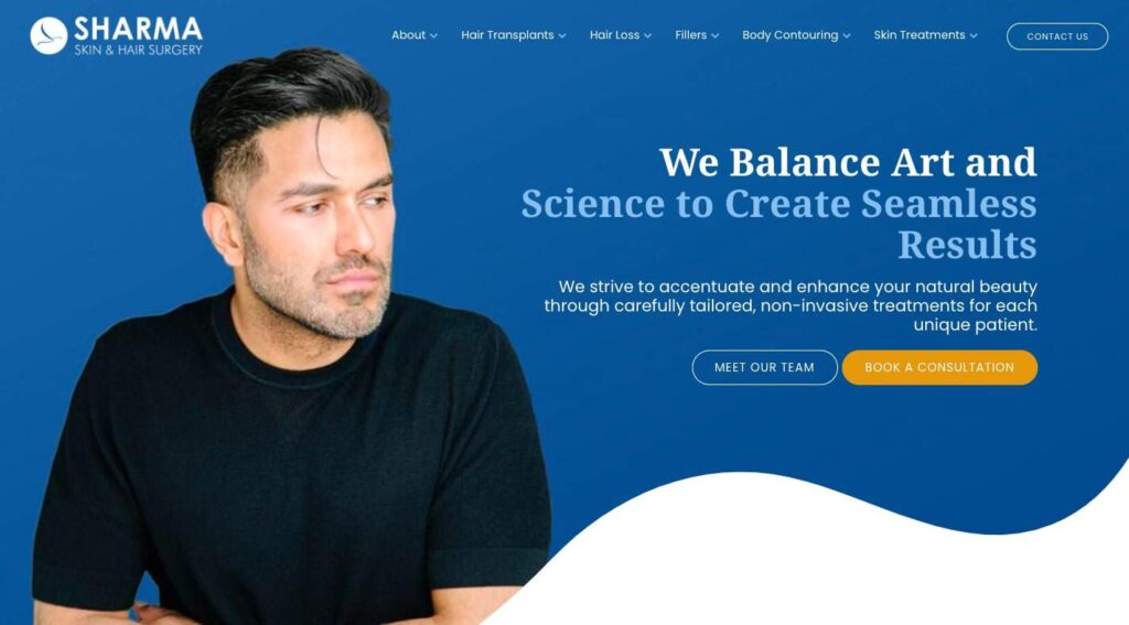 Sharma Skin & Hair Surgery's Homepage
