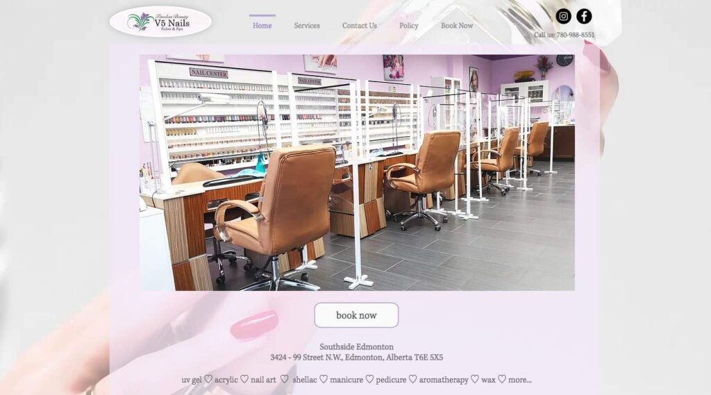 V5 Nails' Homepage