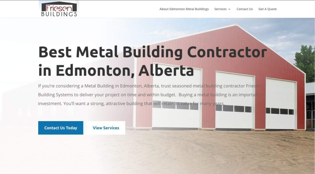 Edmonton Metal Buildings' Homepage
