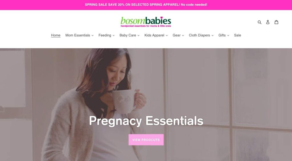 Bosom Babies' Homepage
