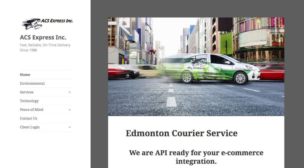 ACS Express Inc.'s Homepage
