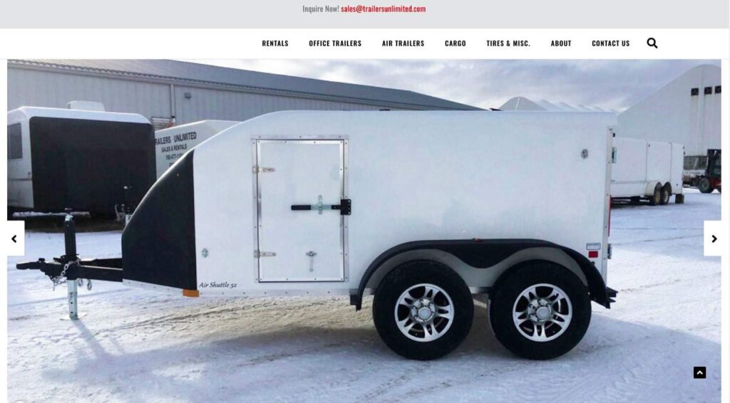 Trailers Unlimited, Inc.'s Homepage
