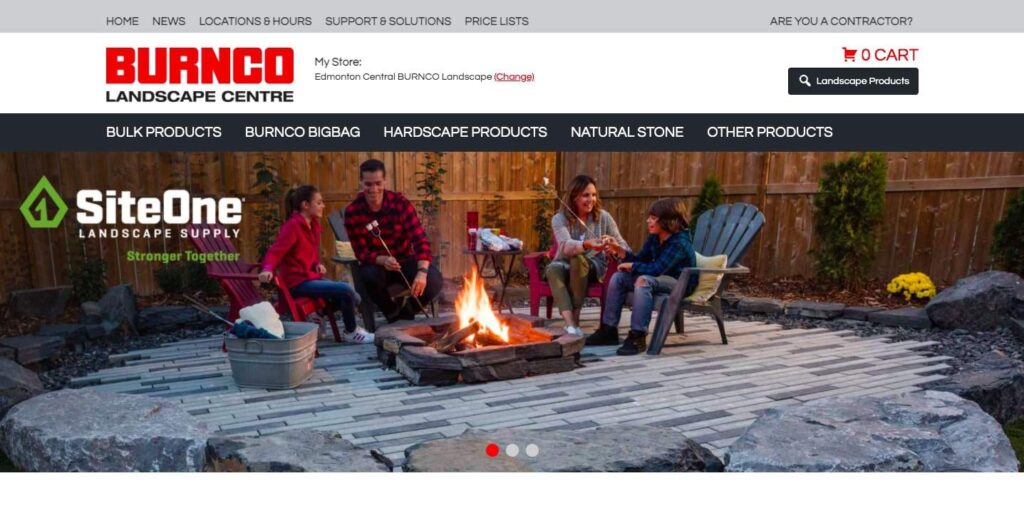 Burnco Landscape Centre's Homepage