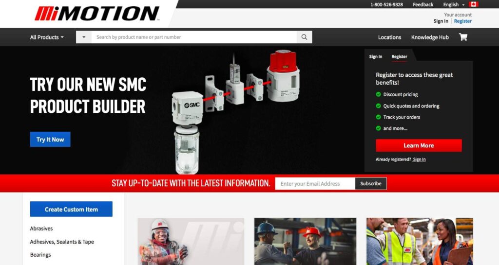 Motion Industries' Homepage