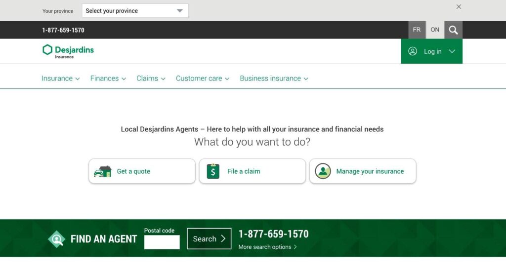 Ted Byrt of Desjardin Insurance Agents' Homepage