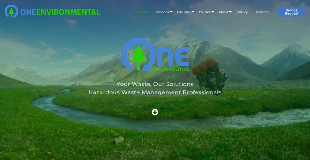 One Environmental's Homepage