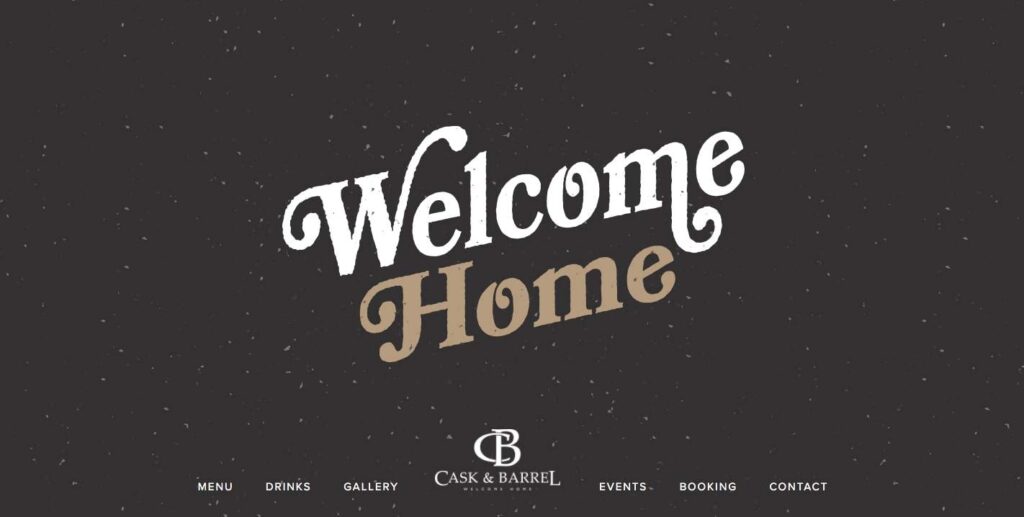 Cask & Barrel's Homepage