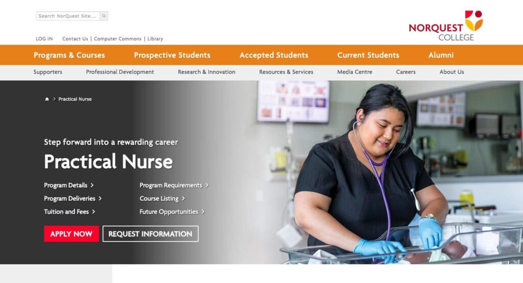 NorQuest College's Homepage
