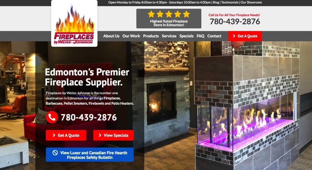 Fireplaces by Weiss-Johnson's Homepage