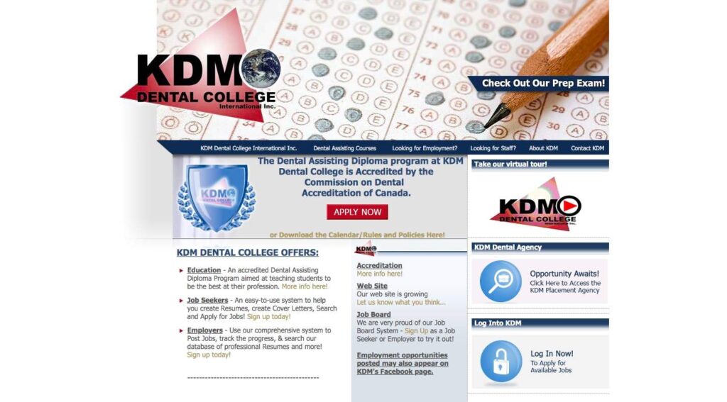 KDM Dental College's Homepage